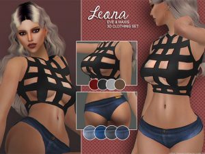 SM Sims: Leona Set